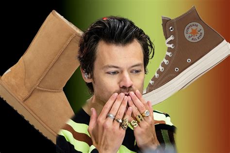 harry styles shoes collection.